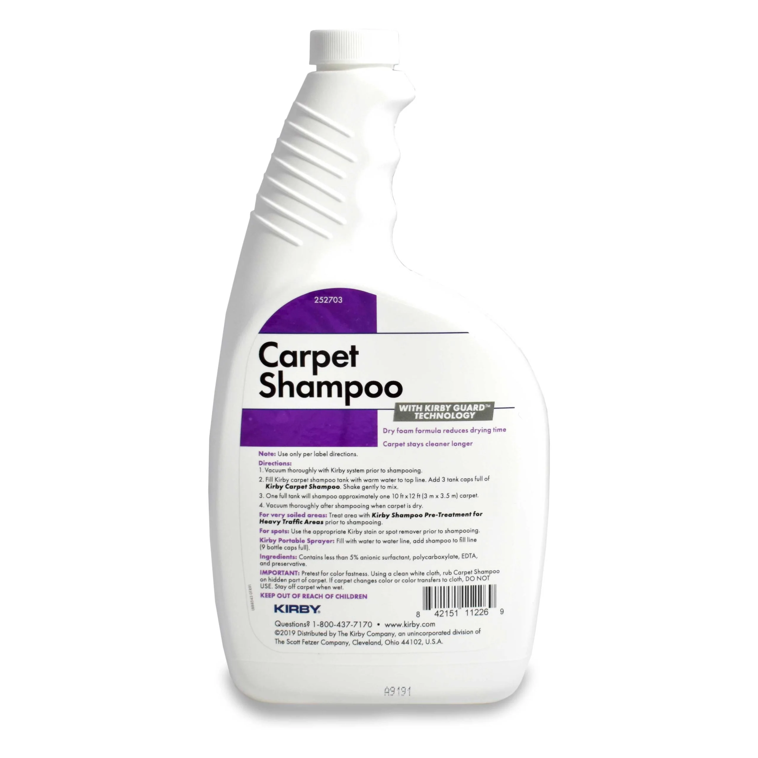 Kirby Carpet Shampoo - Image 3